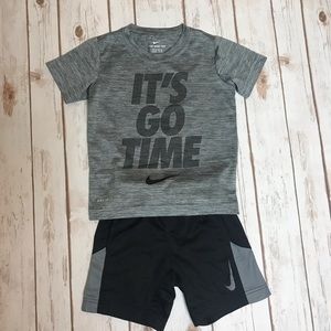 Nike Dri-Fit Shirt and Short Set